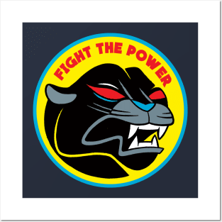 Fight the Power Panther Posters and Art